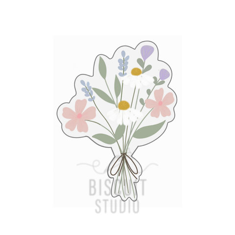Wildflower bunch V2 Cookie Cutter