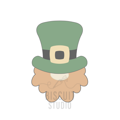 Leprechaun with hat Cookie Cutter