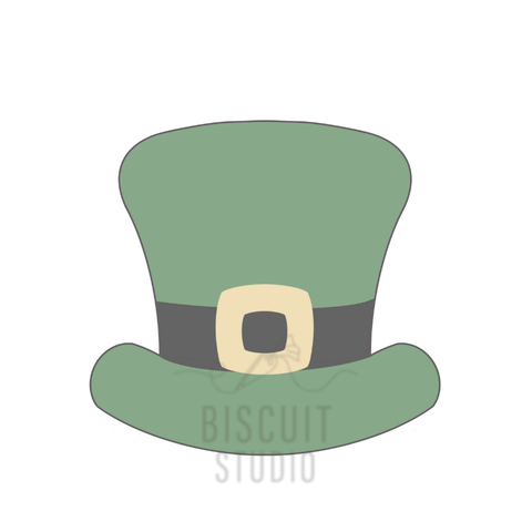 Irish hat Cookie Cutter – food safe PLA cookie cutter by Biscuit Studio