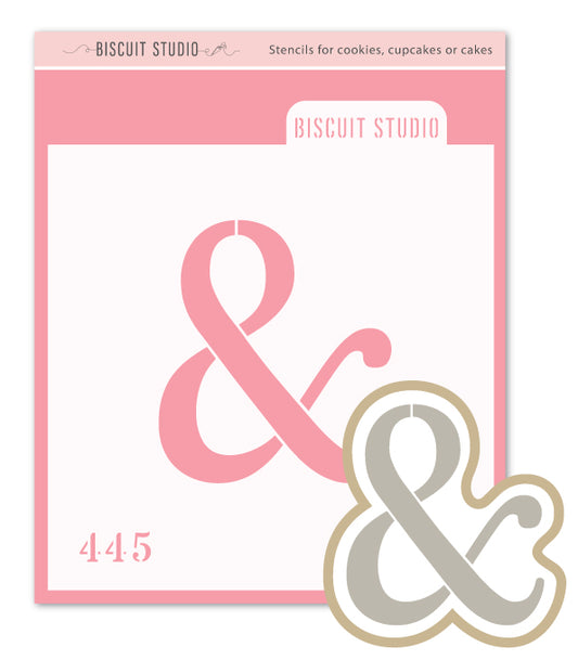 Ampersand Cutter & Stencil Set
