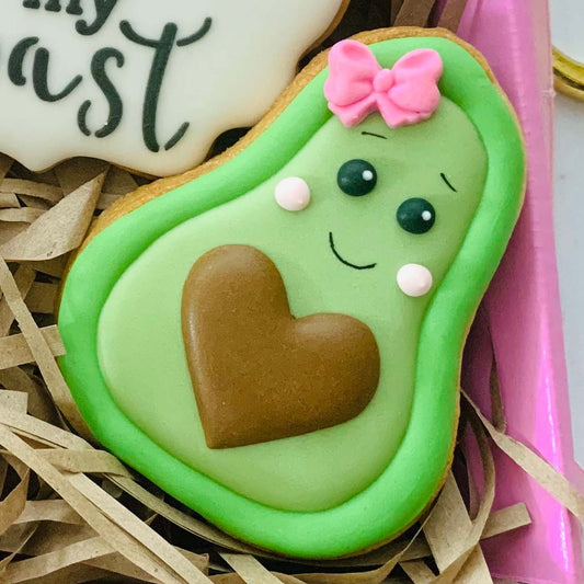 Treat Boutique - Avocado pear cookie cutter – food safe PLA cookie cutter by Biscuit Studio