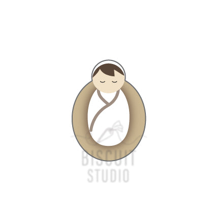 Baby Jesus Cookie Cutter