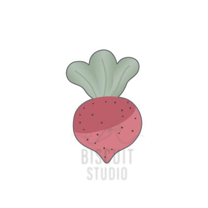 Beetroot cookie cutter
