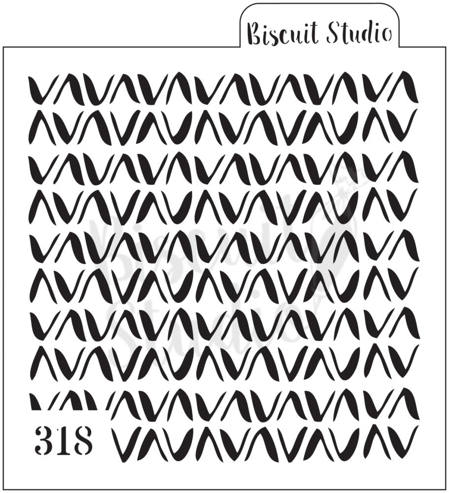 Biscuit Studio | Triangles background cookie stencil – biscuit studio