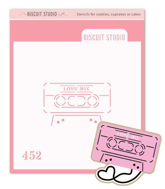Cassette tape stencil cutter set