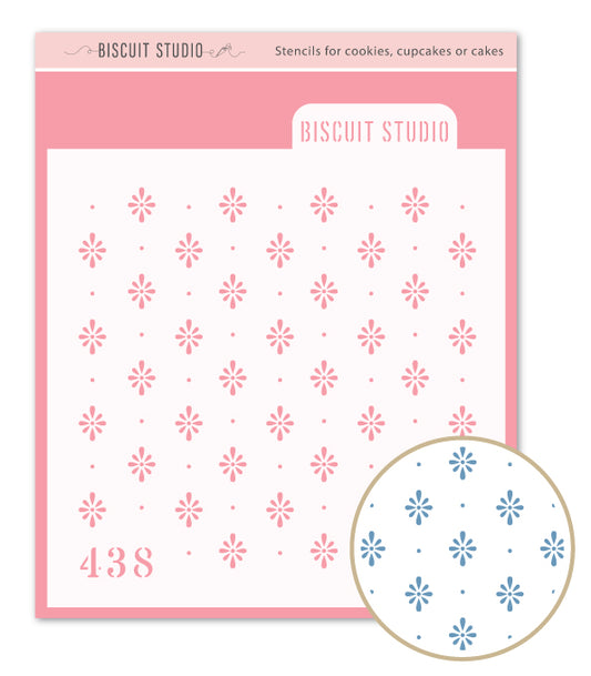 Diamond Love Cookie Stencil
