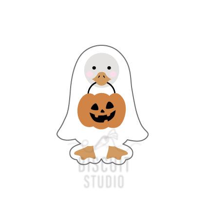 Ghost Goose Cookie Cutter 