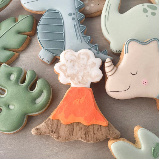 Volcano cookie cutter