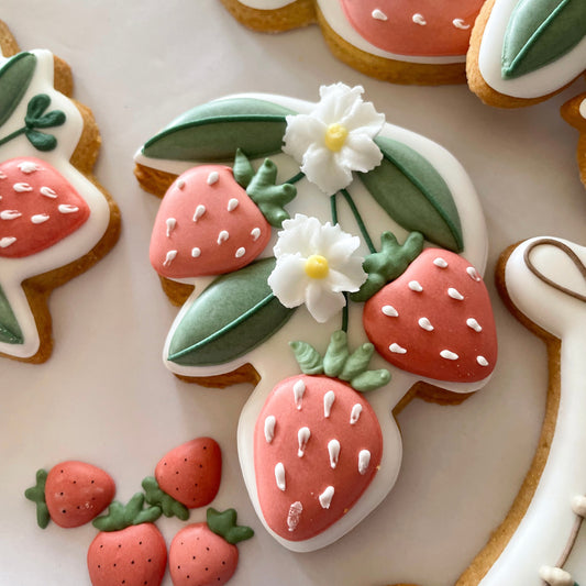 Strawberry branch Cookie Cutter