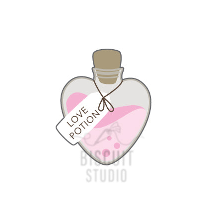 Love potion cookie cutter