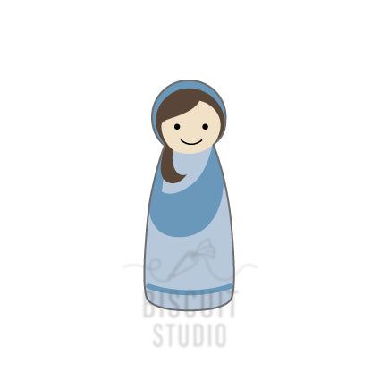 Mary Cookie Cutter