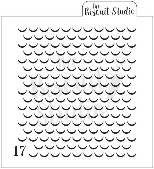 Mermaid Tail cookie stencil