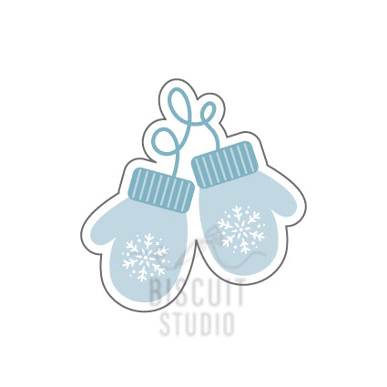 Mittens cookie cutter