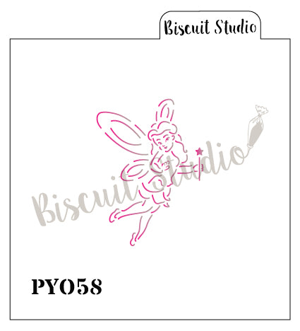 PYO Fairy cookie stencil