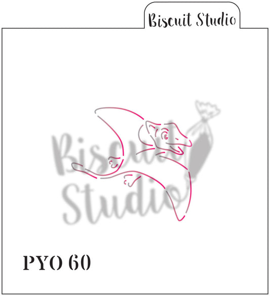 PYO Dinosaur Pterodactyl  stencil