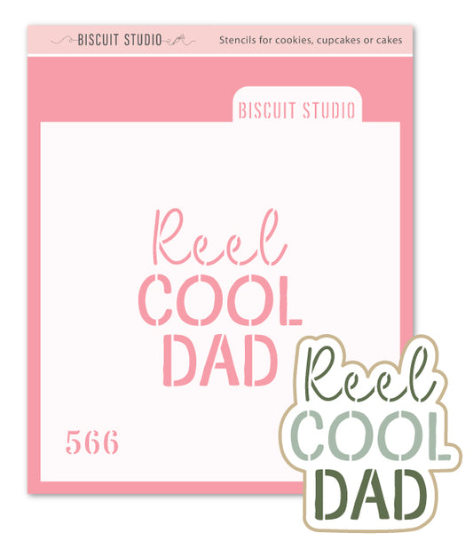 'Reel' cool Dad stencil cutter set