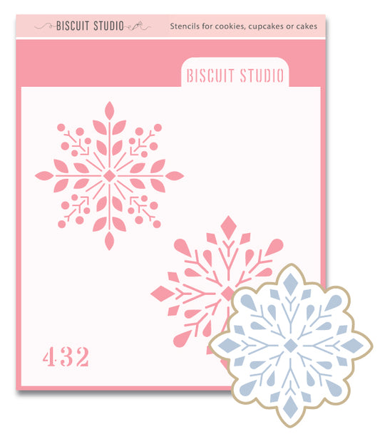 Snowflake Cutter & Stencil Set
