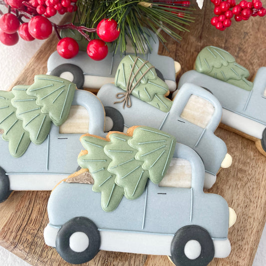 Truck with tree Cookie Cutter