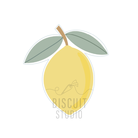 Lemon cookie cutter