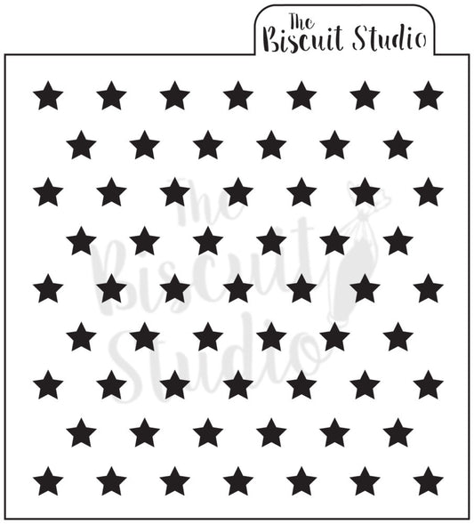 Stars cookie stencil