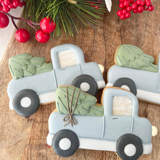 Truck with tree V2 Cookie Cutter